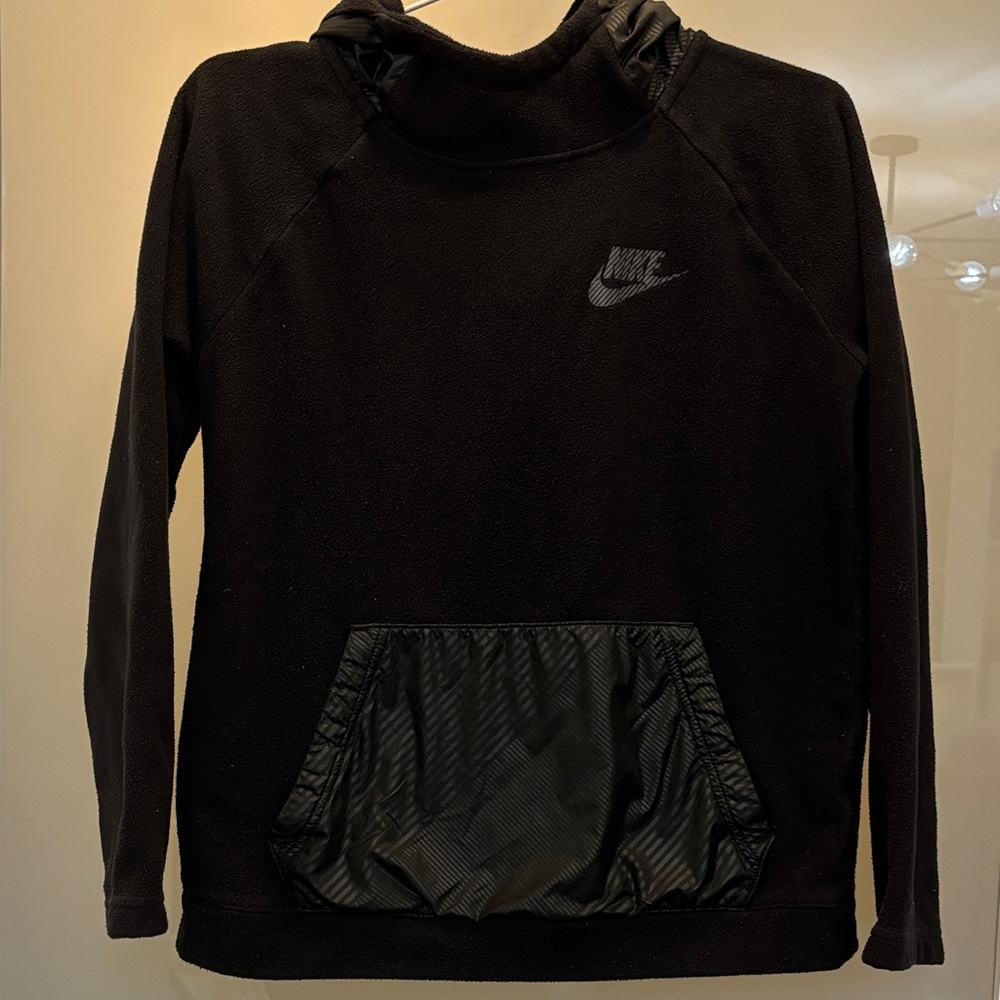 Nike Black Pullover with Front Pocket